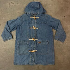 Denim&Co Fleece Blanket Lined Barn Chore Denim Jacket